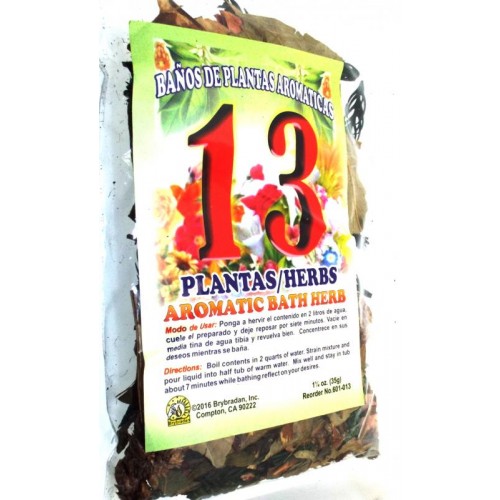 35gms 13 Herbs Aromatic Bath Herbs